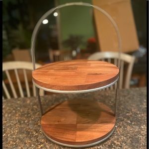 2 Tier Cake  Stand or perfect for any kind home Decor